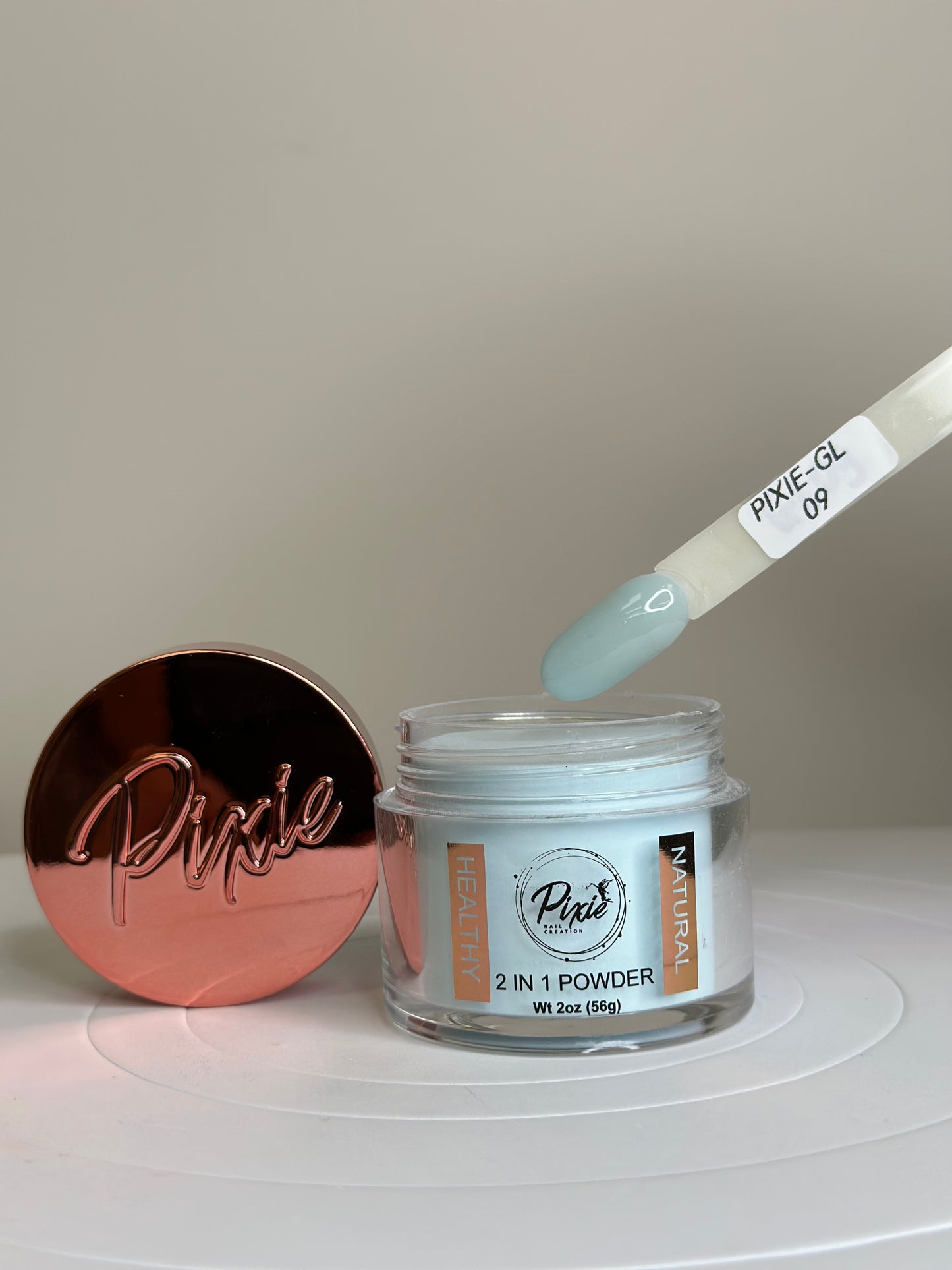 PIXIE | GL09- Glow In The dark | 2 in 1 Dip & Acrylic Powder ( 2oz)