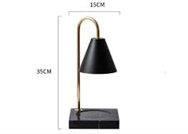 DIMMABLE ELECTRIC CANDLE WARMER WITH MARBLE BASE
