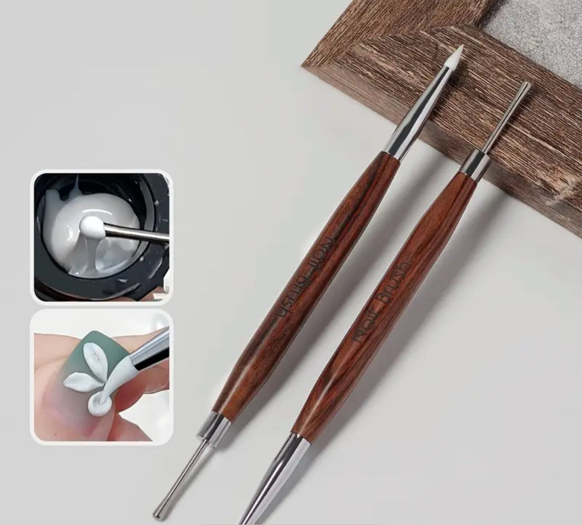 Double-Head Silicone Sculpting Brush