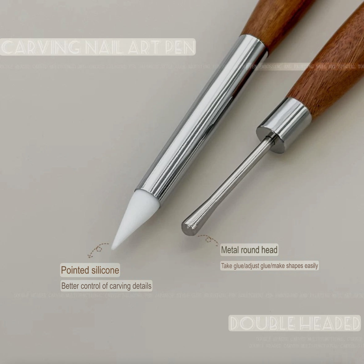Double-Head Silicone Sculpting Brush