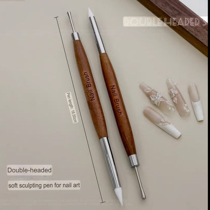 Double-Head Silicone Sculpting Brush