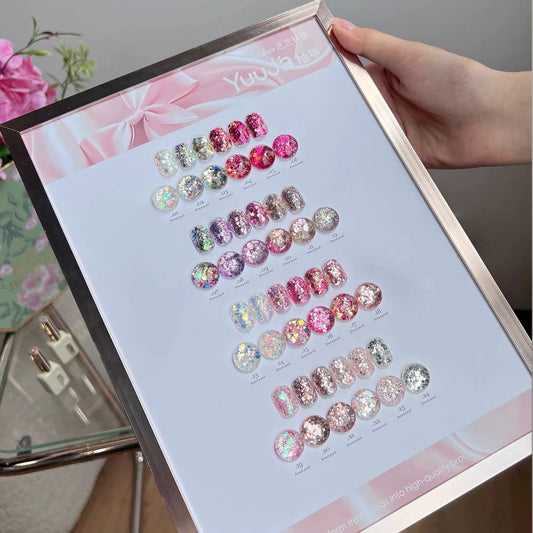 YuuJa | Spring Glitter Set - 24 colors