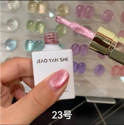 JIAO YAN SHE | Plain Water Cat Eye Collection - 24 colors