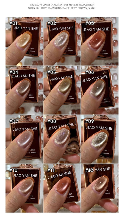 JIAOYAN SHE | GOLDEN SILK CATEYE - 24 COLORS