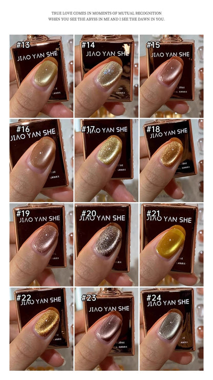 JIAOYAN SHE | GOLDEN SILK CATEYE - 24 COLORS