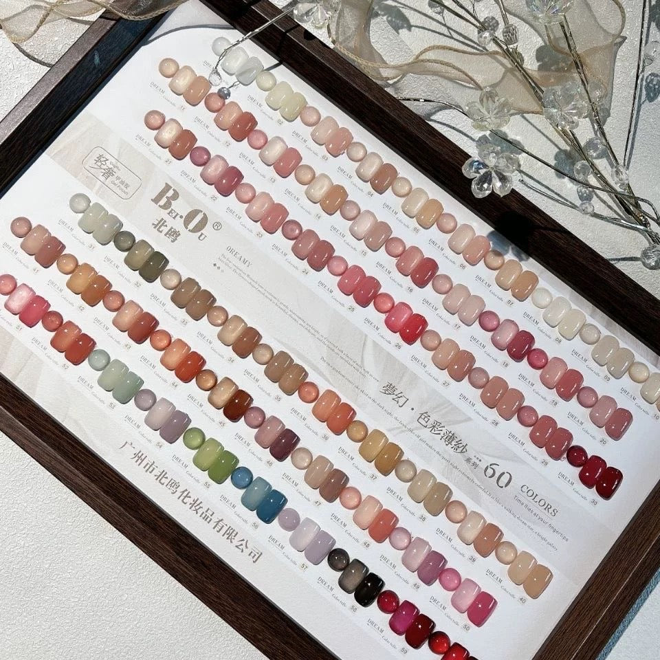 Bei.Ou | TRANSPARENT NUDE COLOR - 60 COLORS