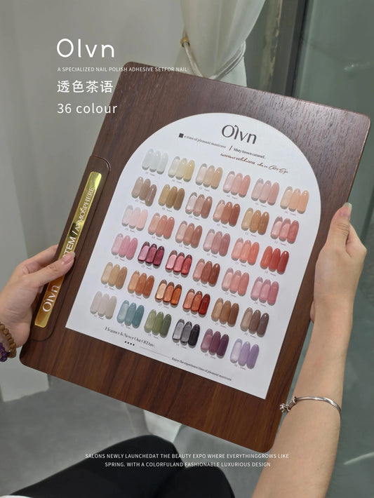 OLVN | TRANSPARENT COLOR - 36 COLORS