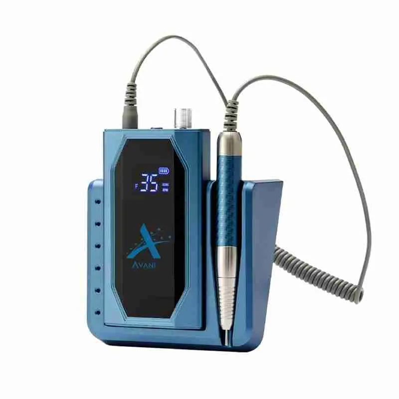 Avani Rechargeable Nail Drill 40,000RPM – BLUE