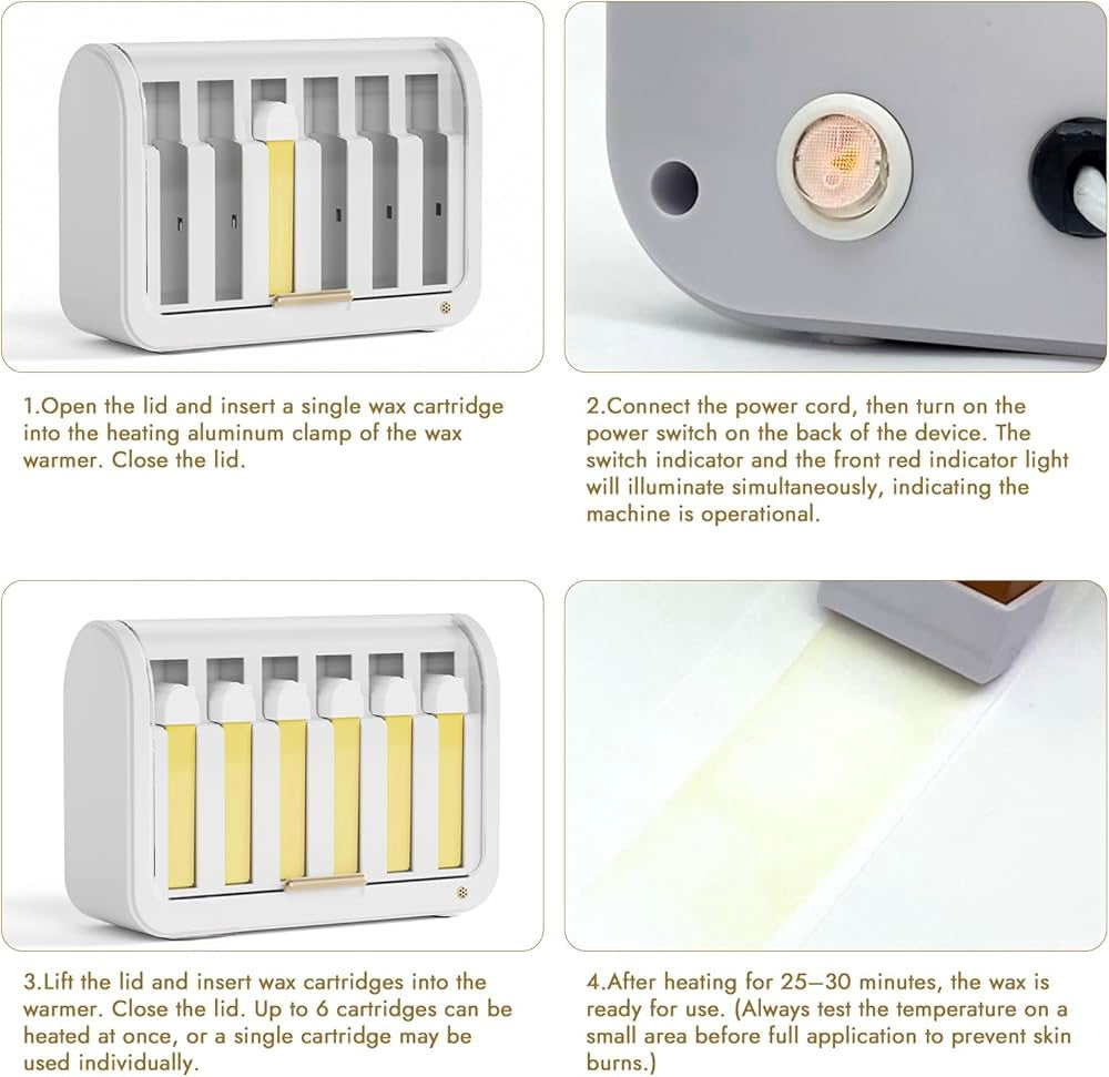 MULTI FUNCTION  6-IN-1 WAX CARTRIDGE HEATER