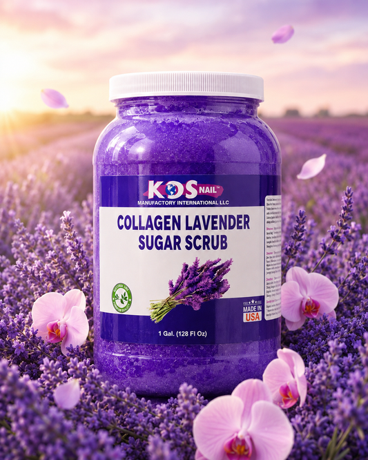 KDS | Collagen Lavender Sugar Scrub - 1 Gallon