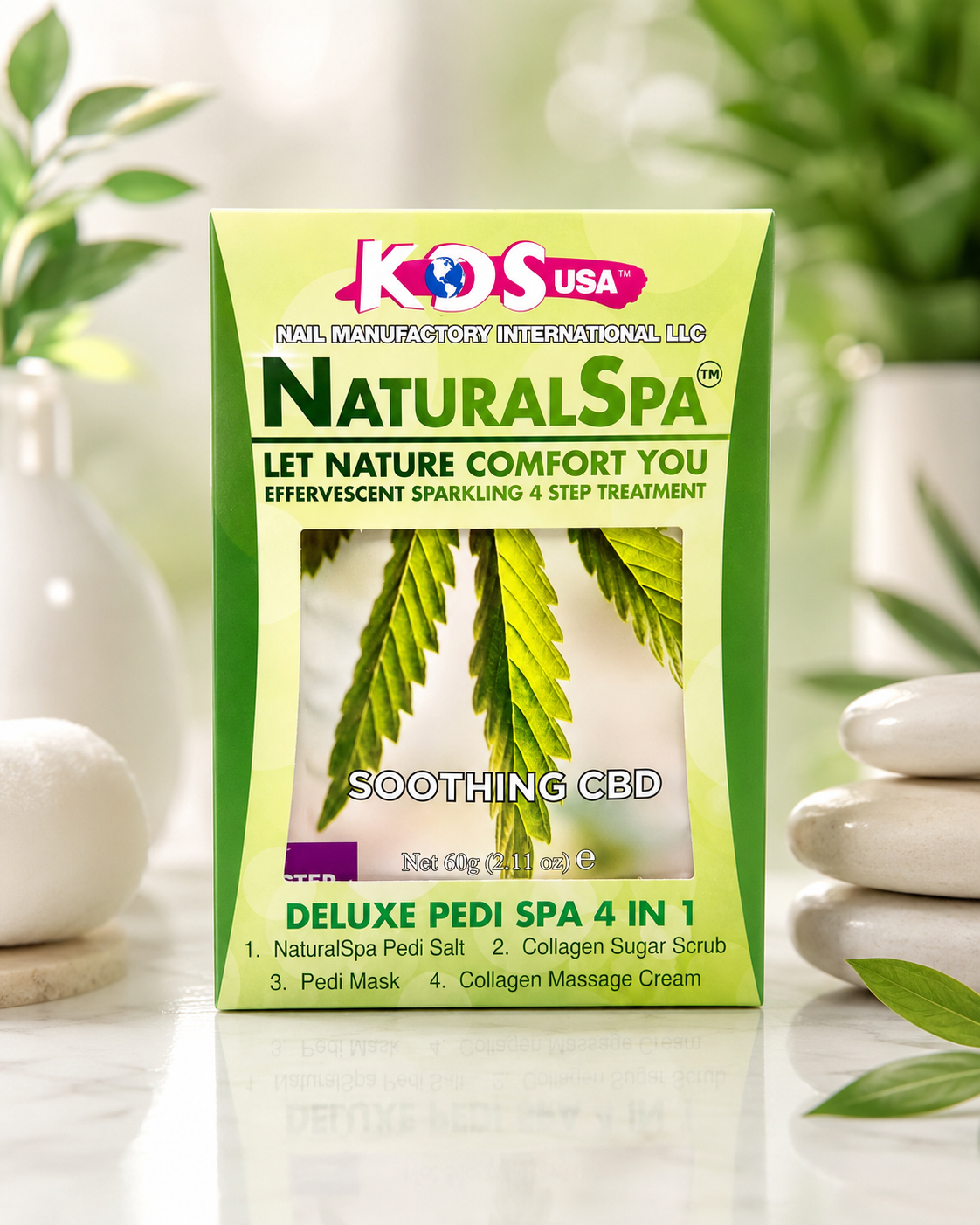 KDS Deluxe Pedi Spa 4 in 1 - Soothing CBD