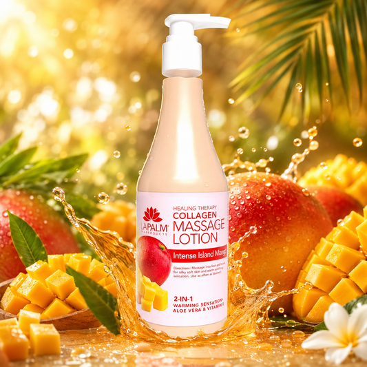 La Palm | Healing Therapy Massage Lotion - MANGO - 24 oz (710ML)