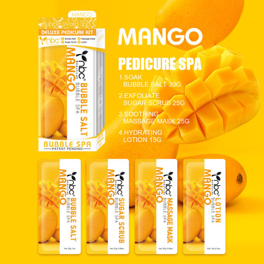 NBC Bubble World Spa 4-in-1 Pedicure kit - Mango