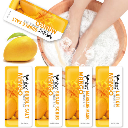 NBC Bubble World Spa 4-in-1 Pedicure kit - Mango
