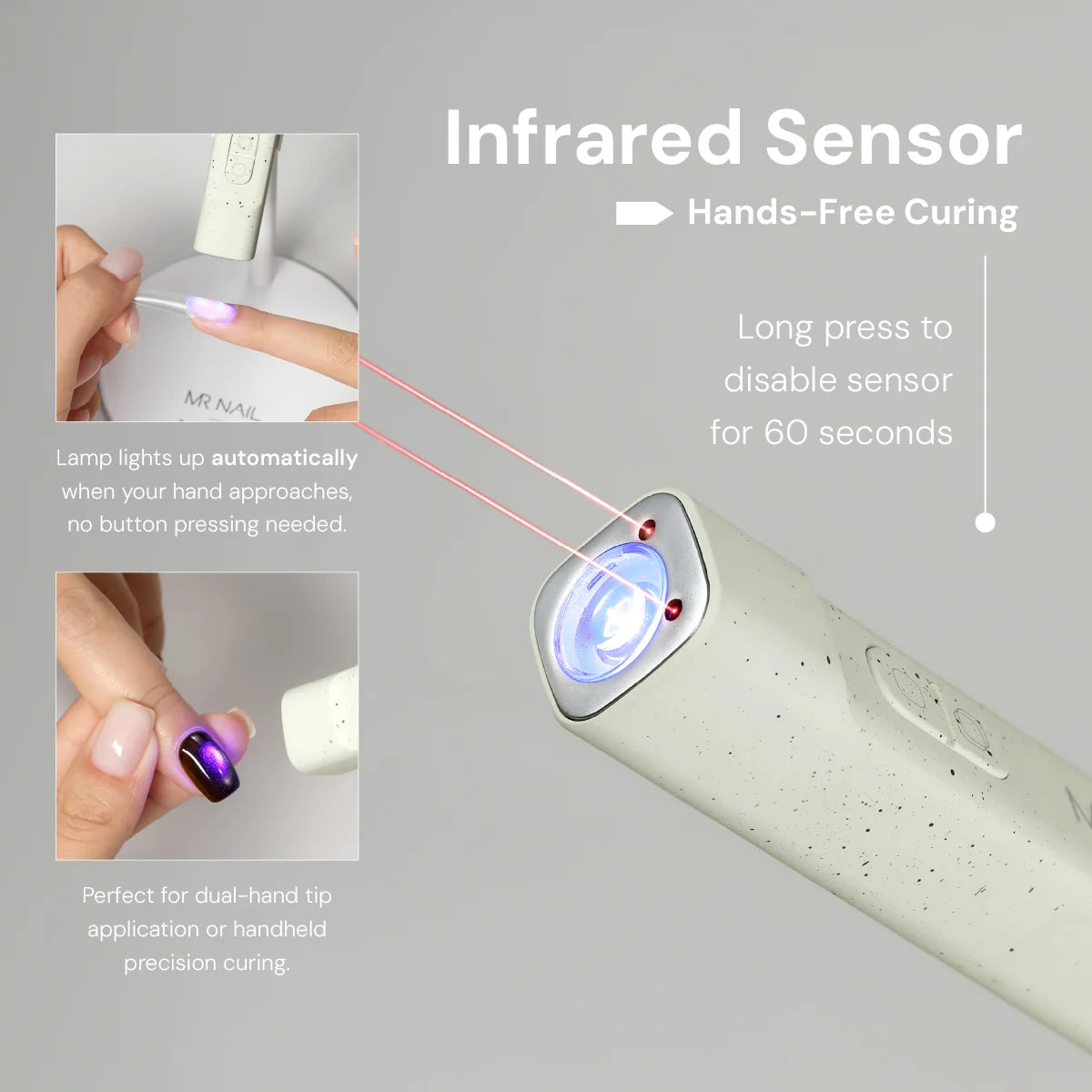AI Handheld Lamp with Anti-glare Shade