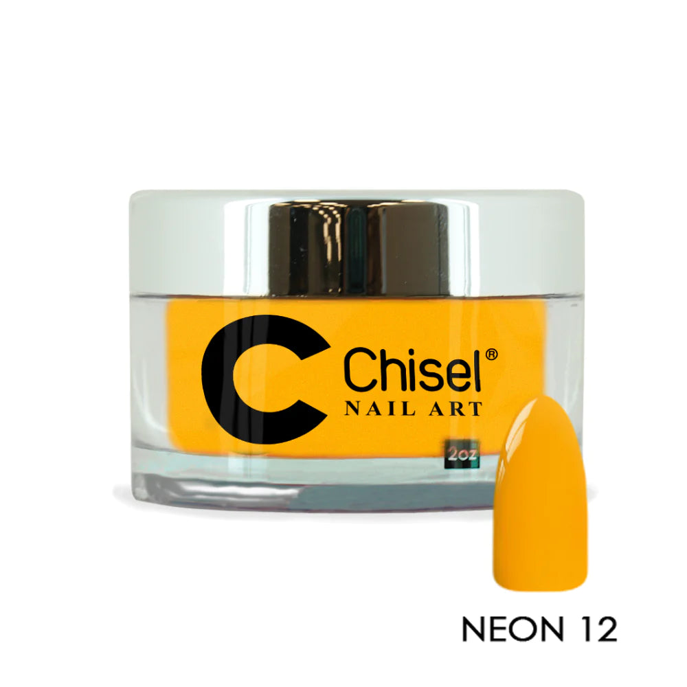 CHISEL ACRYLIC & DIPPING 2OZ - NEON 12