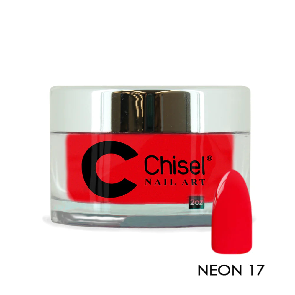 CHISEL ACRYLIC & DIPPING 2OZ - NEON 17