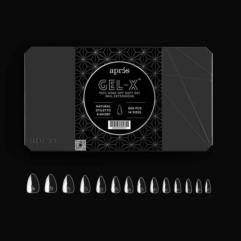 Aprés | GEL-X® NATURAL STILETTO BOX OF TIPS