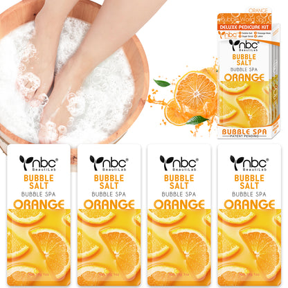 NBC Bubble World Spa 4-in-1 Pedicure kit - Orange
