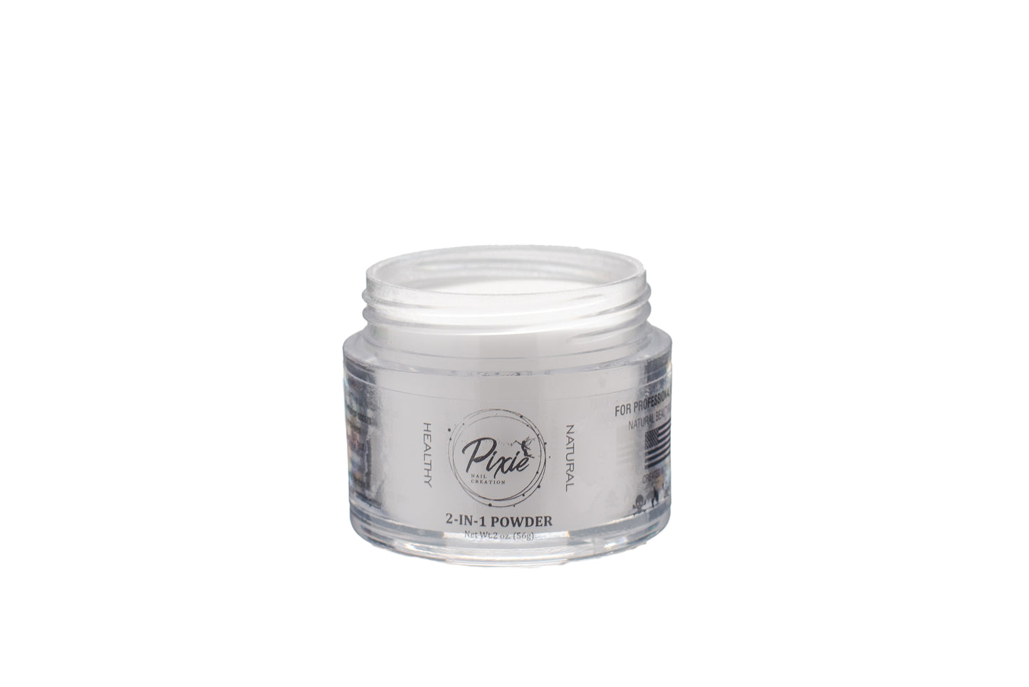 Pixie Soft White Powder  -  2 in 1 Dip & Acrylic Powder (2oz)