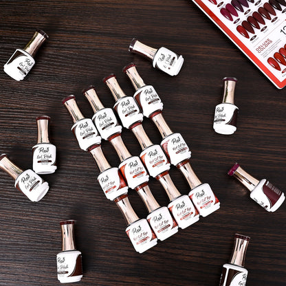 PIXIE | Super Dark Red &  Red Cat Eye Gel Collection - 20 colors