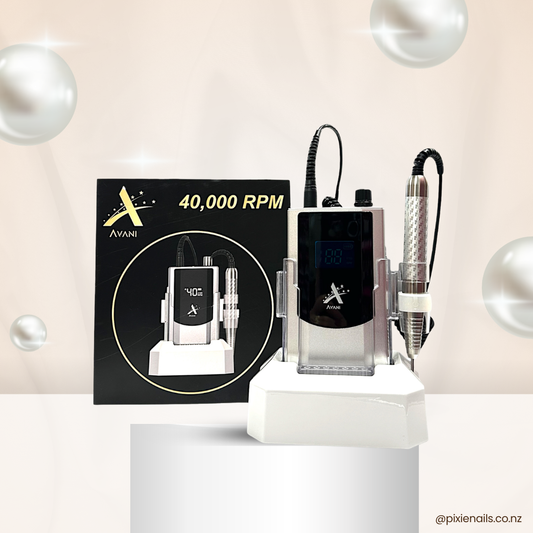 AVANI | Nail Drill Machine - 40.000 RPM - Silver