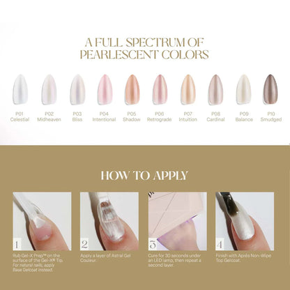 APRES | Astral Gel (HEMA-Free & TPO-Free) -P06 (10ml) Retrograde- Pearlescent