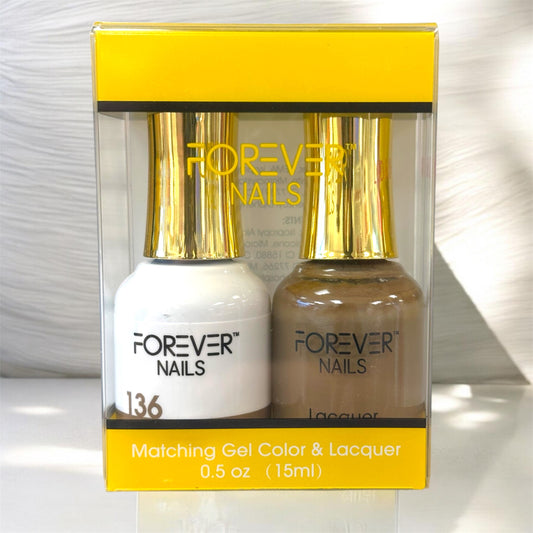 FOREVER DUO - GEL COLOR & LACQUER - #136