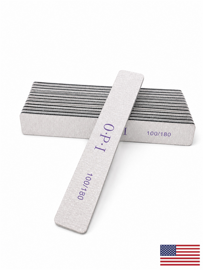 OPI Nail Files | 100/180 - Made in USA - 1PCS
