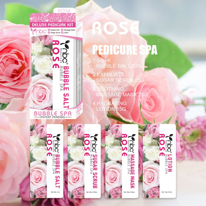 NBC Bubble World Spa 4-in-1 Pedicure kit - Rose