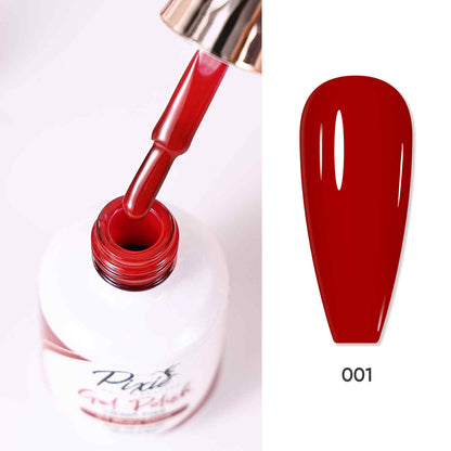 PIXIE | Red Collection Gel Colors - VER 1 -#01 Ruby Glow