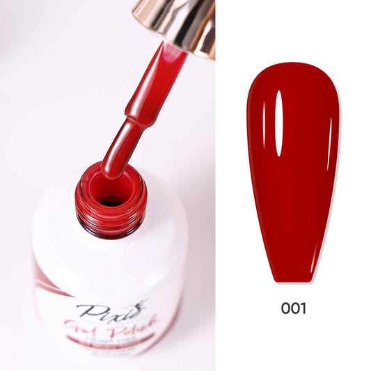 PIXIE | Red Collection Gel Colors - VER 1 -#01 Ruby Glow