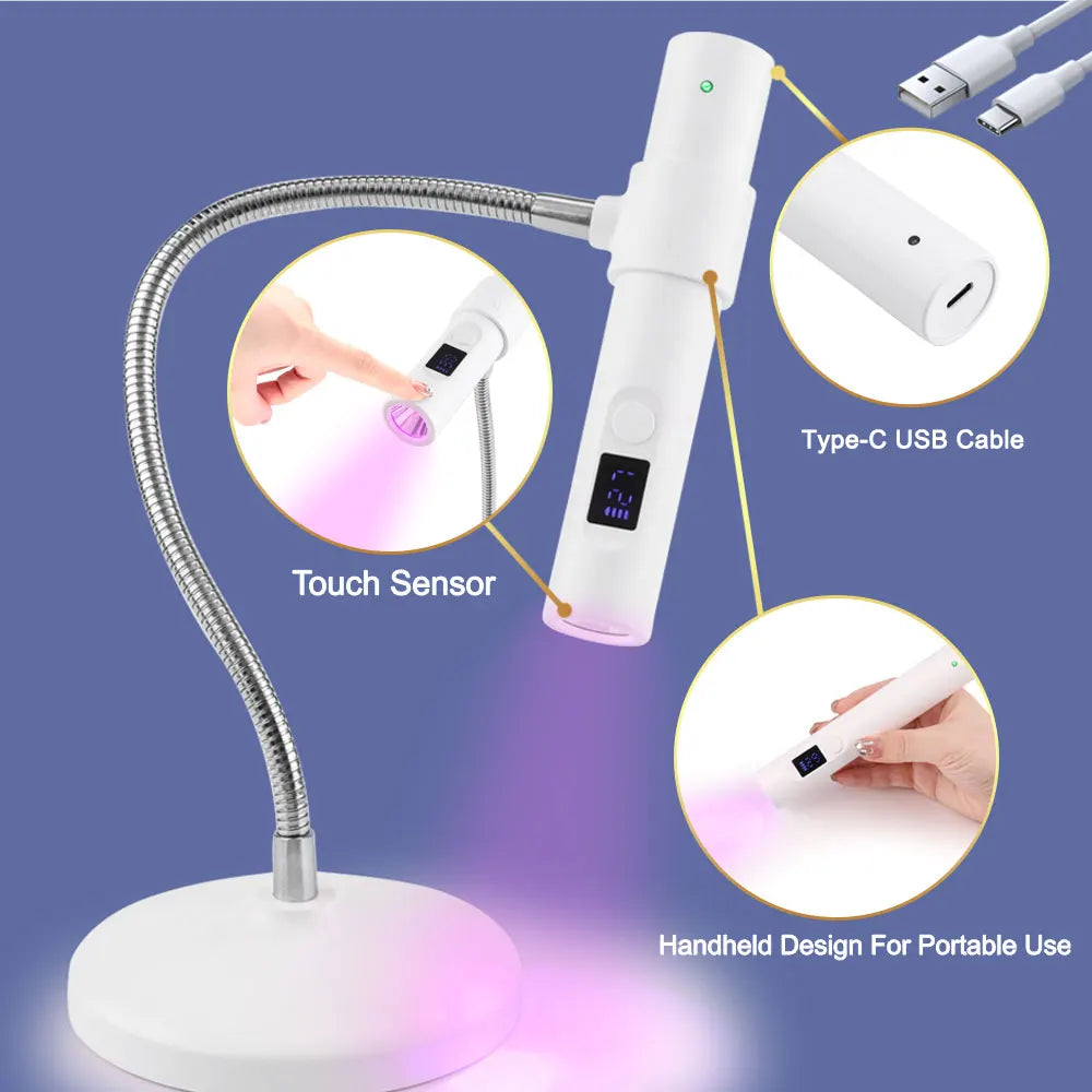 Flash Touch Led Touch Mini Flash Cure Led Lamp – Pixie Nail