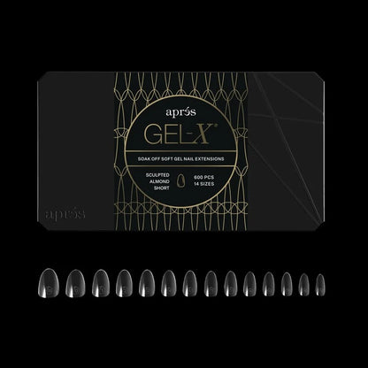 Aprés | GEL-X® SCULPTED ALMOND BOX OF TIPS