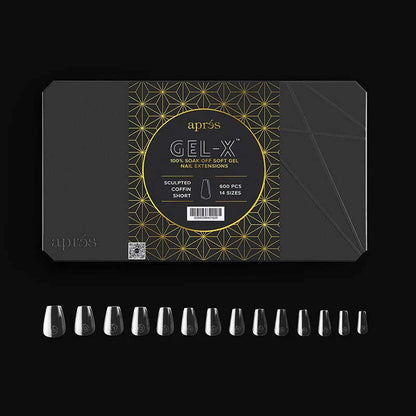 Aprés | GEL-X® SCULPTED COFFIN BOX OF TIPS