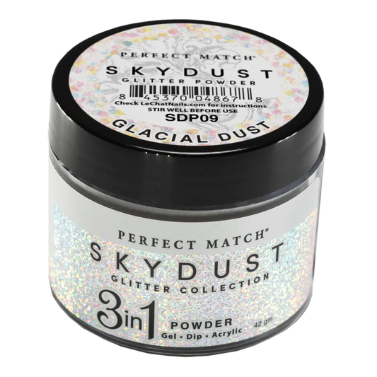 Lechat - SkyDust Glitter Powder - SDP09 Glacial Dust  1.5 oz