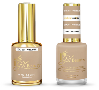 IGEL | GEL & NORMAL POLISH DUO - DD261 VIRTUOUS