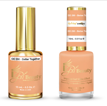IGEL | GEL & NORMAL POLISH DUO - DD290 BETTER TOGETHER