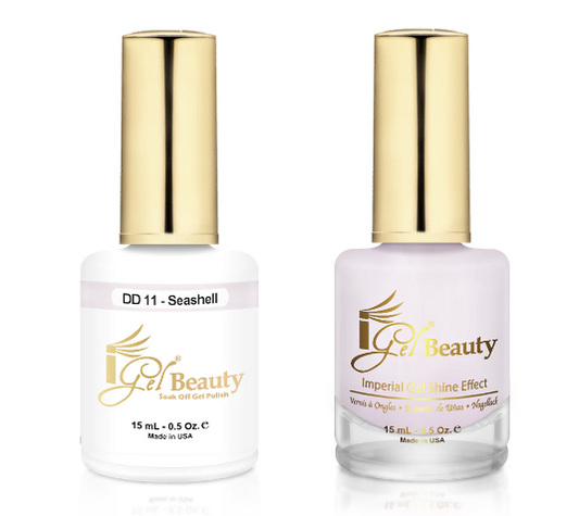IGEL | GEL & NORMAL POLISH DUO - DD011 SEASHELL