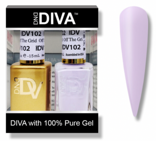 DND DIVA Gel & Lacquer Duo - DV #102 Off the Grid
