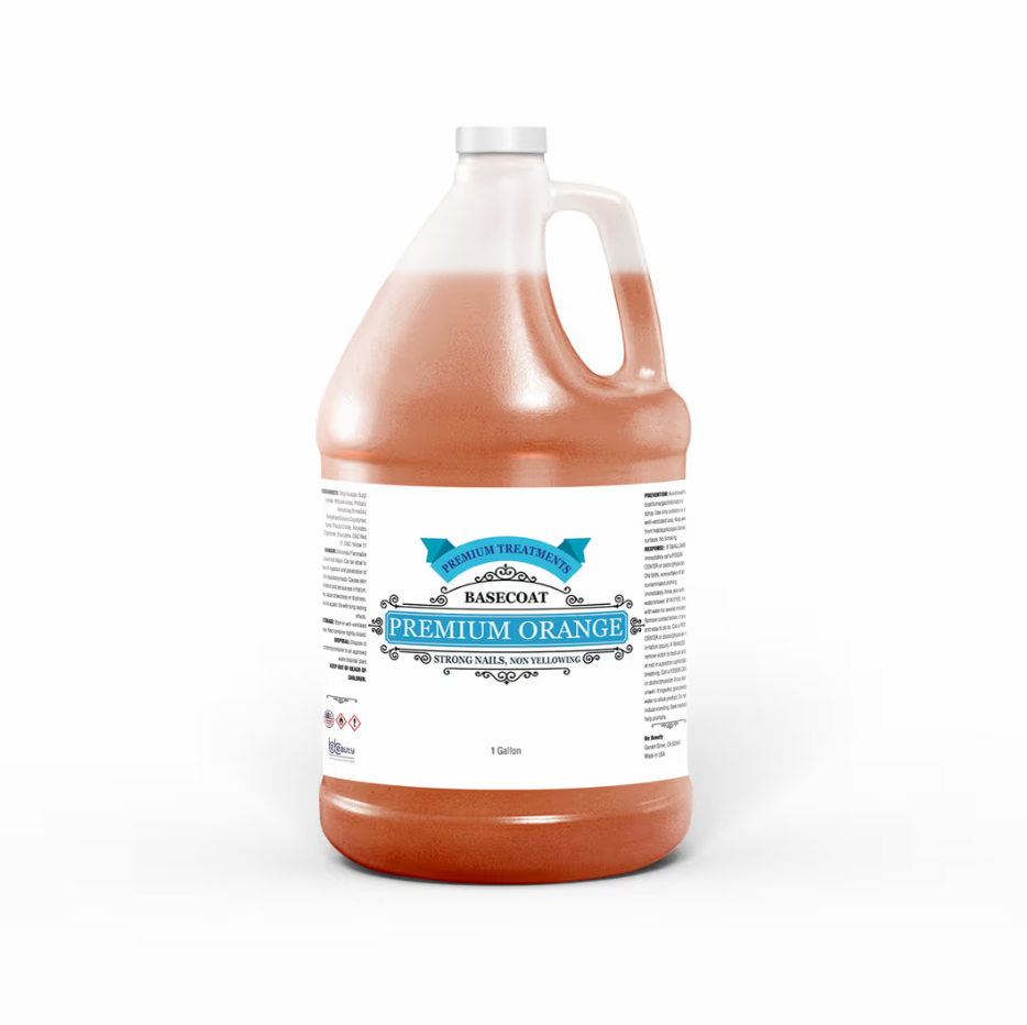 Bebeauty | Premium  Orange  Base Coat - 1 Gallon (3.79ML)