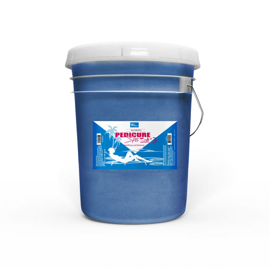 Pedicure Spa Salt #3 Blue Eucalyptus Peppermint- Bucket 20kg (LARGE SALT)