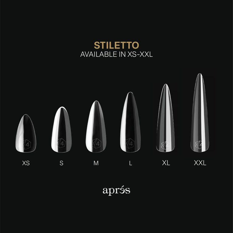 Aprés | GEL-X® SCULPTED STILETTO BOX OF TIPS