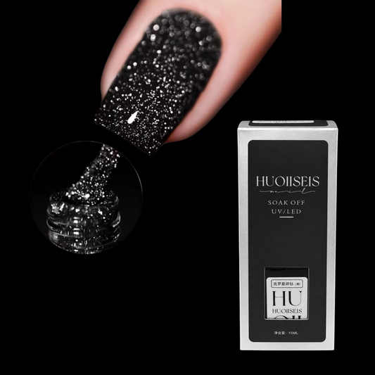 Star Black Diamond Gel Polish - 15ml