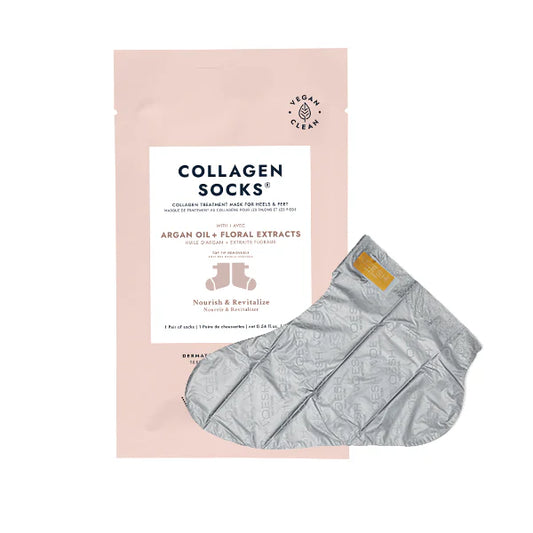 VOESH Collagen Socks with Argan Oil + Floral Extracts