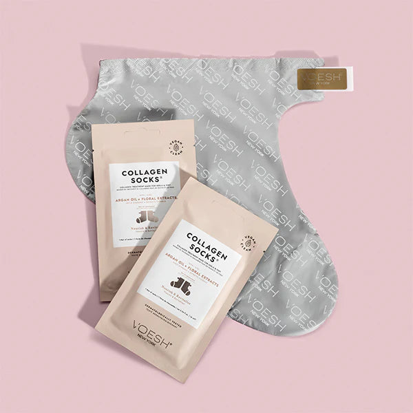 VOESH Collagen Socks with Argan Oil + Floral Extracts