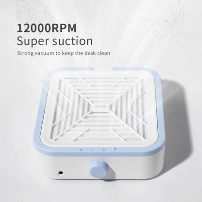 SNRQI Turbine Brushless Cordless Nail Dust Collector