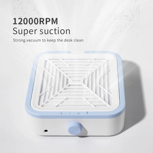 SNRQI Turbine Brushless Cordless Nail Dust Collector