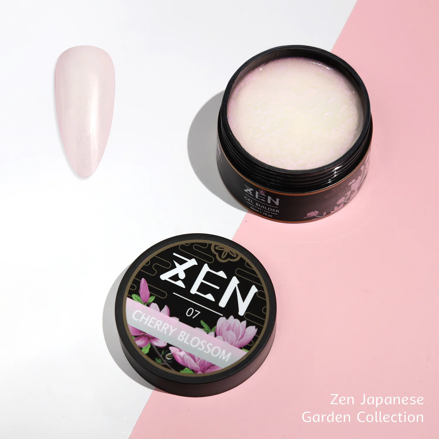 KaZEN| Builder Hard Gel #07 Cherry Blossom - Japanese Garden Collection - 50ml