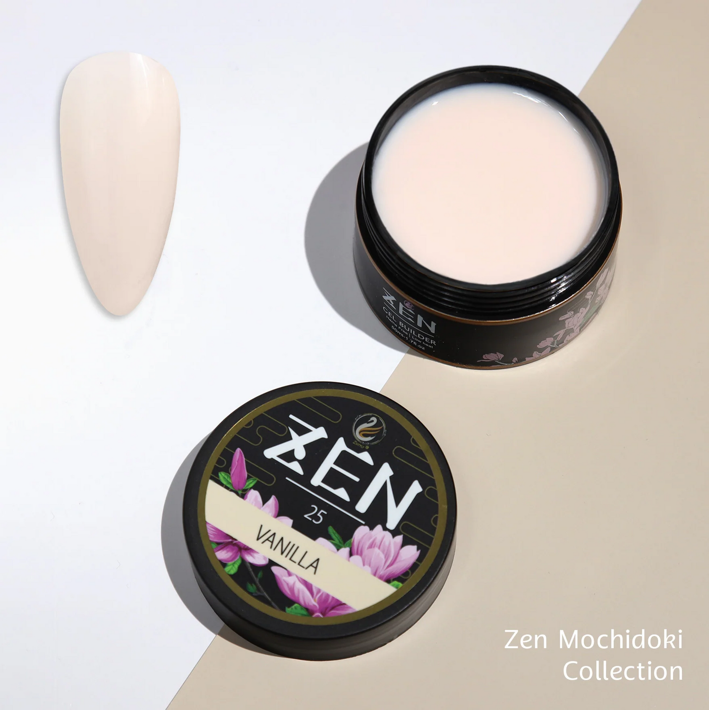 KaZEN| Builder Hard Gel -#25 Vanilla - Mochidoki Collection - 50ml